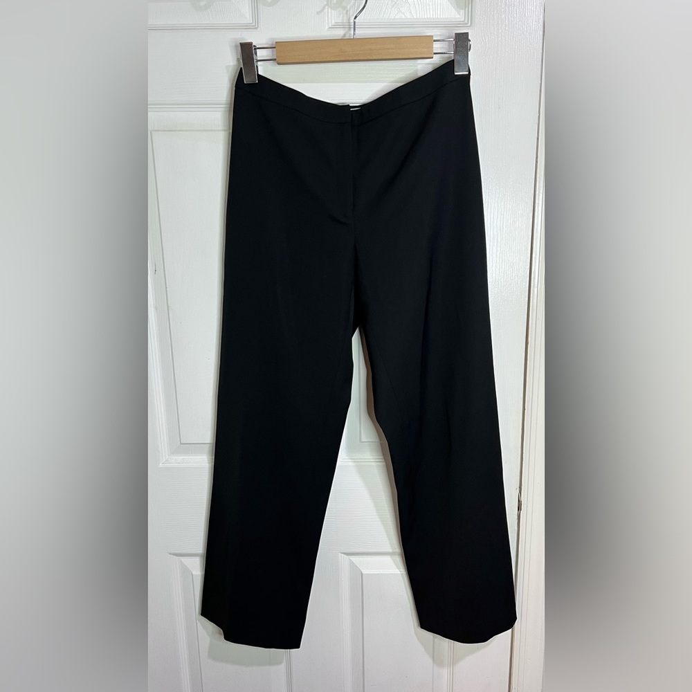 Brooks Brothers Petit Dress Pants Trouser Sz 6P Black